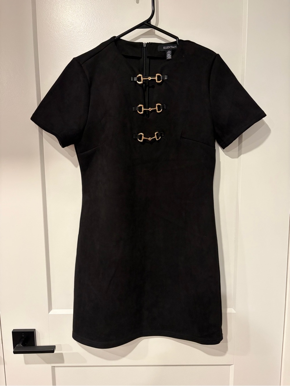 Ellen Tracy Black Mini Dress Size XS Like New